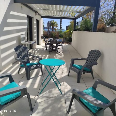 O Fil De L'Eau Bandol - App A05 - T3 Avec Jardin Et Terrasse Apartment Exterior foto