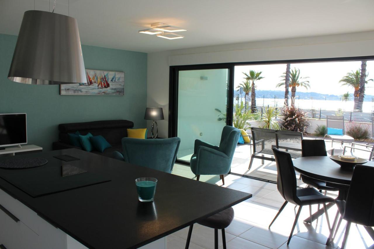 O Fil De L'Eau Bandol - App A05 - T3 Avec Jardin Et Terrasse Apartment Exterior foto