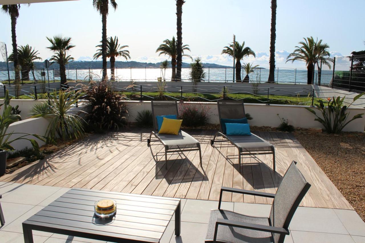O Fil De L'Eau Bandol - App A05 - T3 Avec Jardin Et Terrasse Apartment Exterior foto